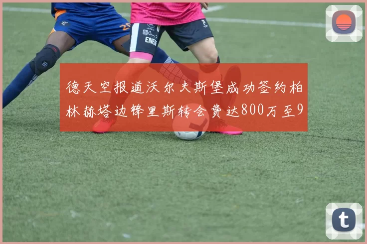 德天空报道沃尔夫斯堡成功签约柏林赫塔边锋里斯转会费达800万至900万欧元